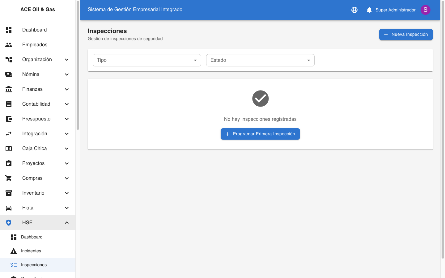 Inspecciones de Seguridad